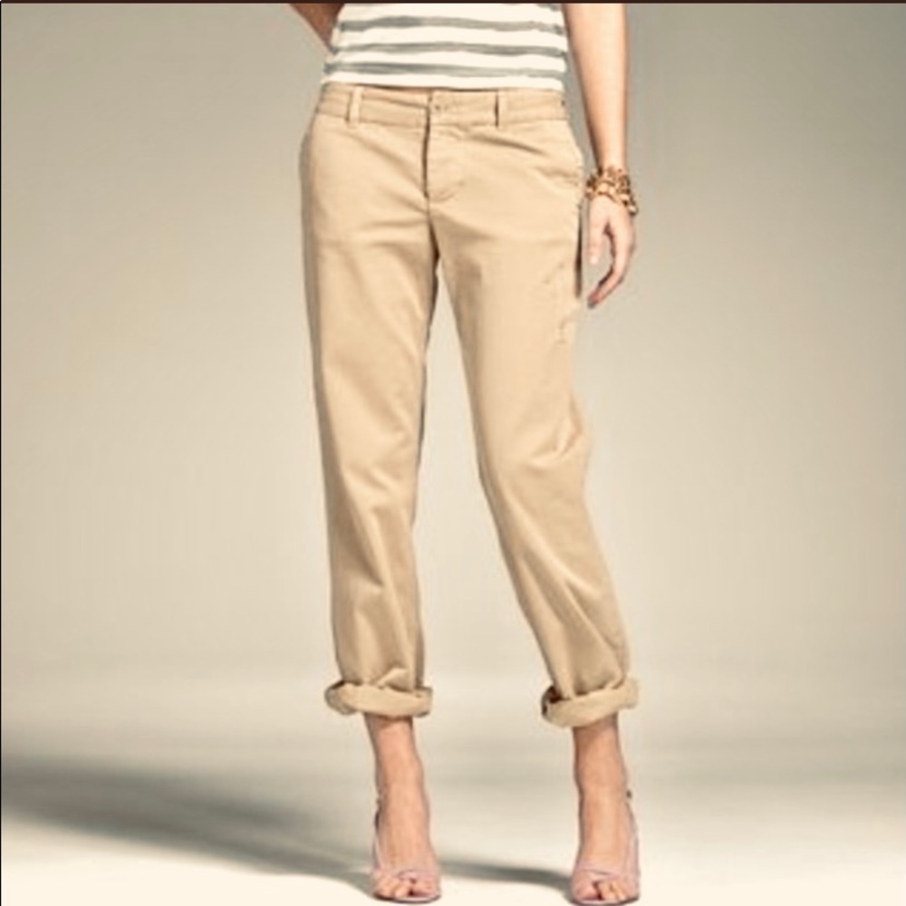 J.Crew Chino Favorite Fit Broken In Pants Sz 8